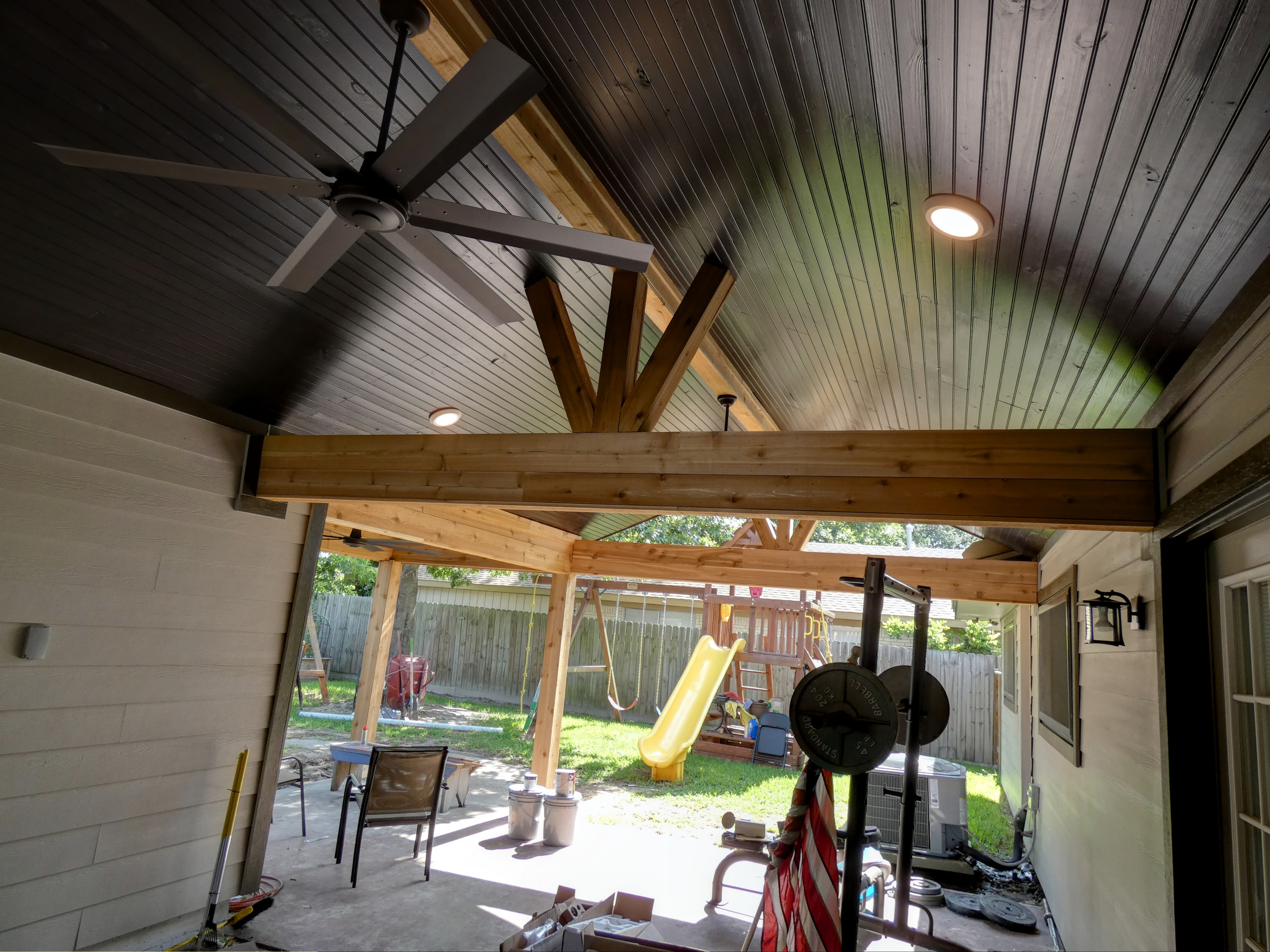 Massive Patio cover and Re-side