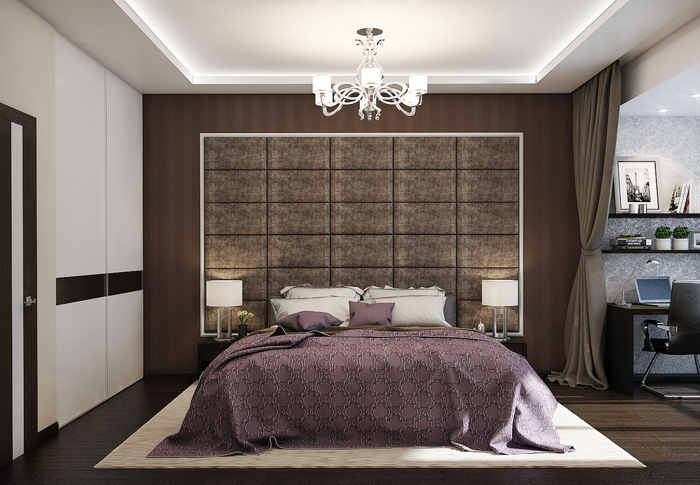 The apartment interior in the style Contemporary