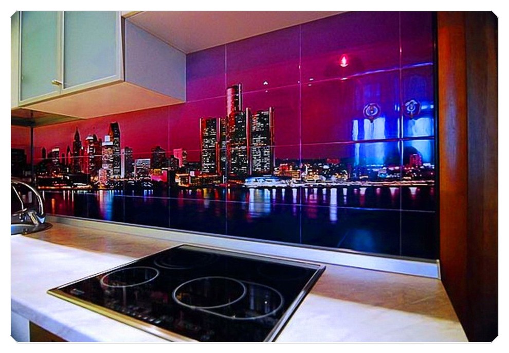 Фотоплитка в дизайне квартиры и загородного дома.