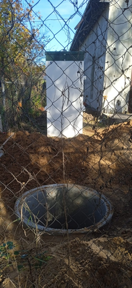 Установка септика ТОПАС