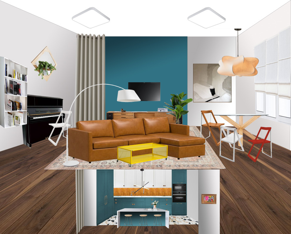 Проект квартиры в сталинке (стадия процесса реализации проекта)