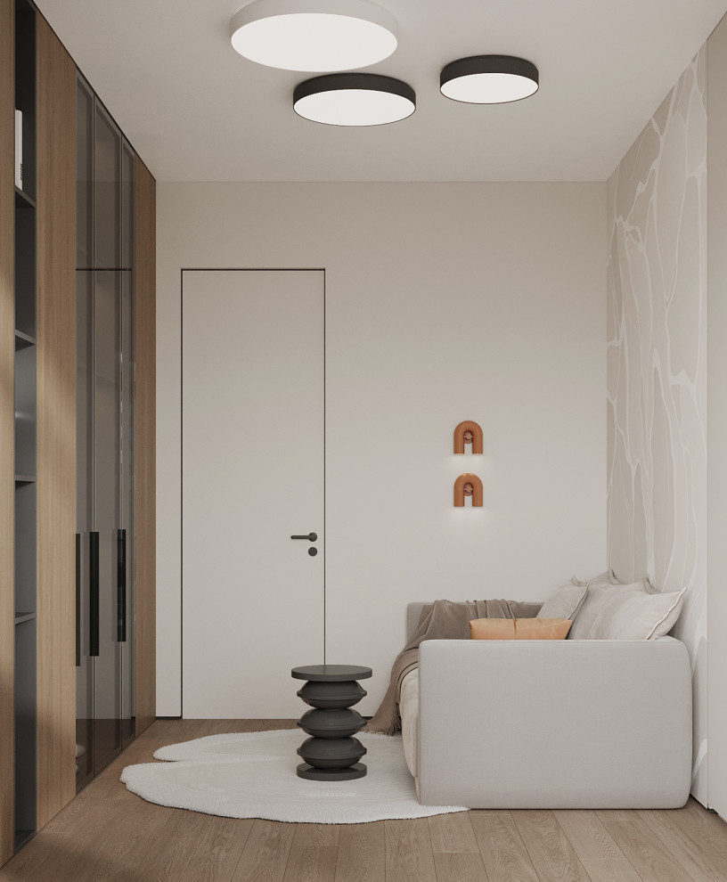 Брутальный интерьер квартиры 85 кв.м. в Москве. Проект