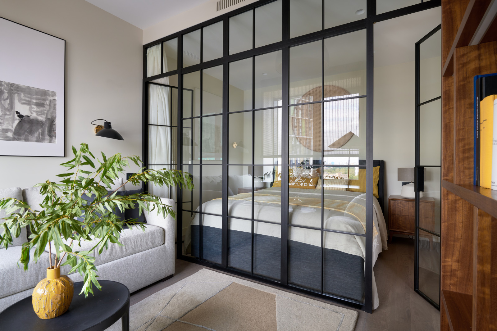 Современный интерьер с нотками Азии