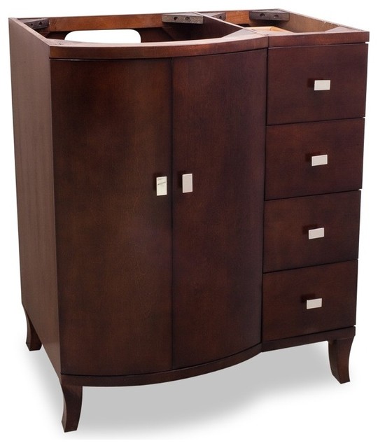 Mahogany 30 Vanity Without Top