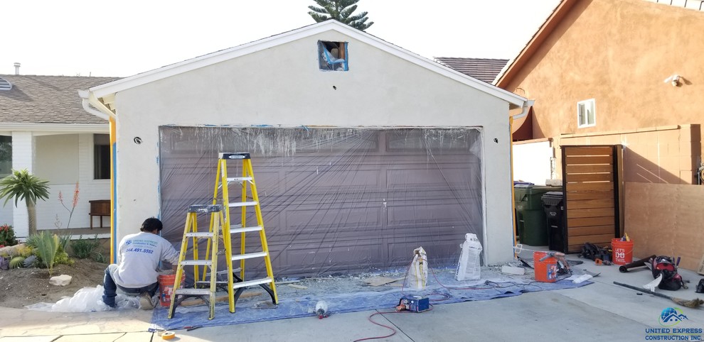 Stucco installation in North Hollywood