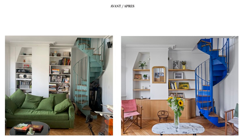 Rénovation d'un Duplex aux Batignolles