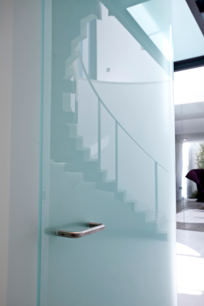 Inspiration for a contemporary staircase in Cambridgeshire.