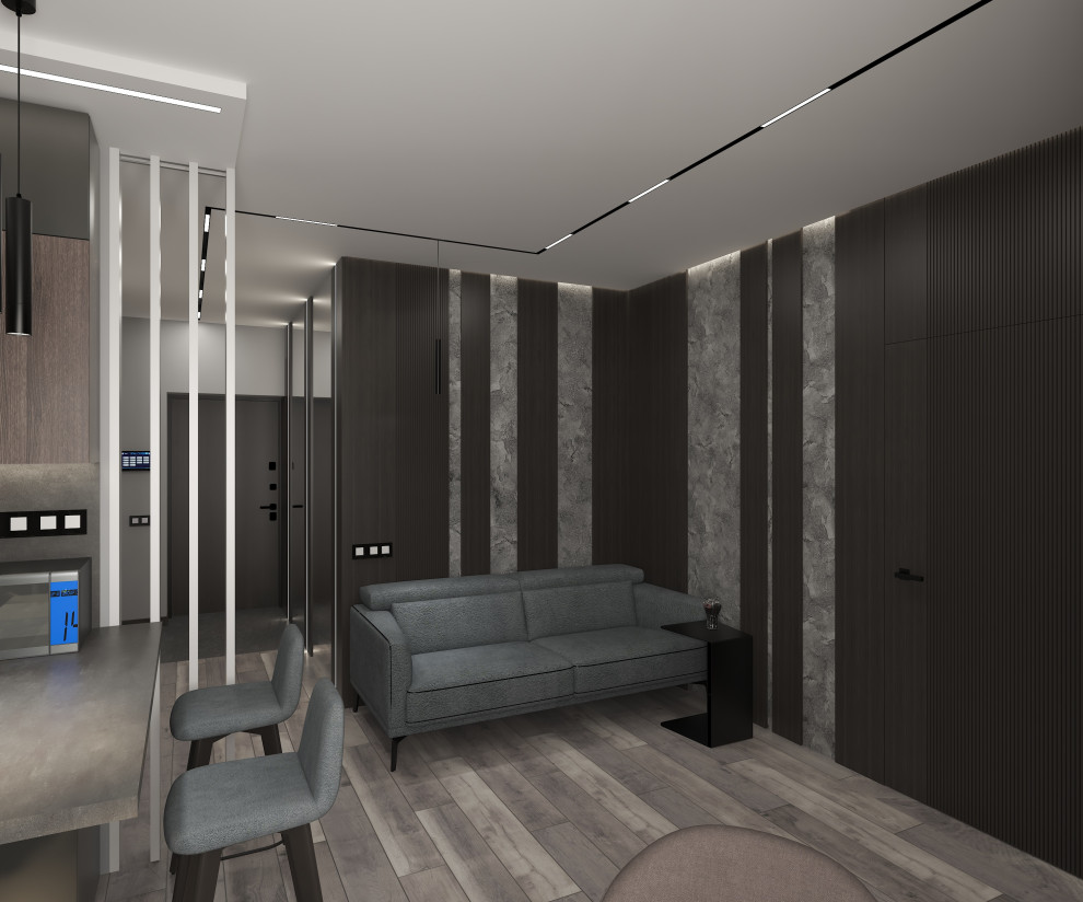 Дизайн-проект однокомнатной квартиры