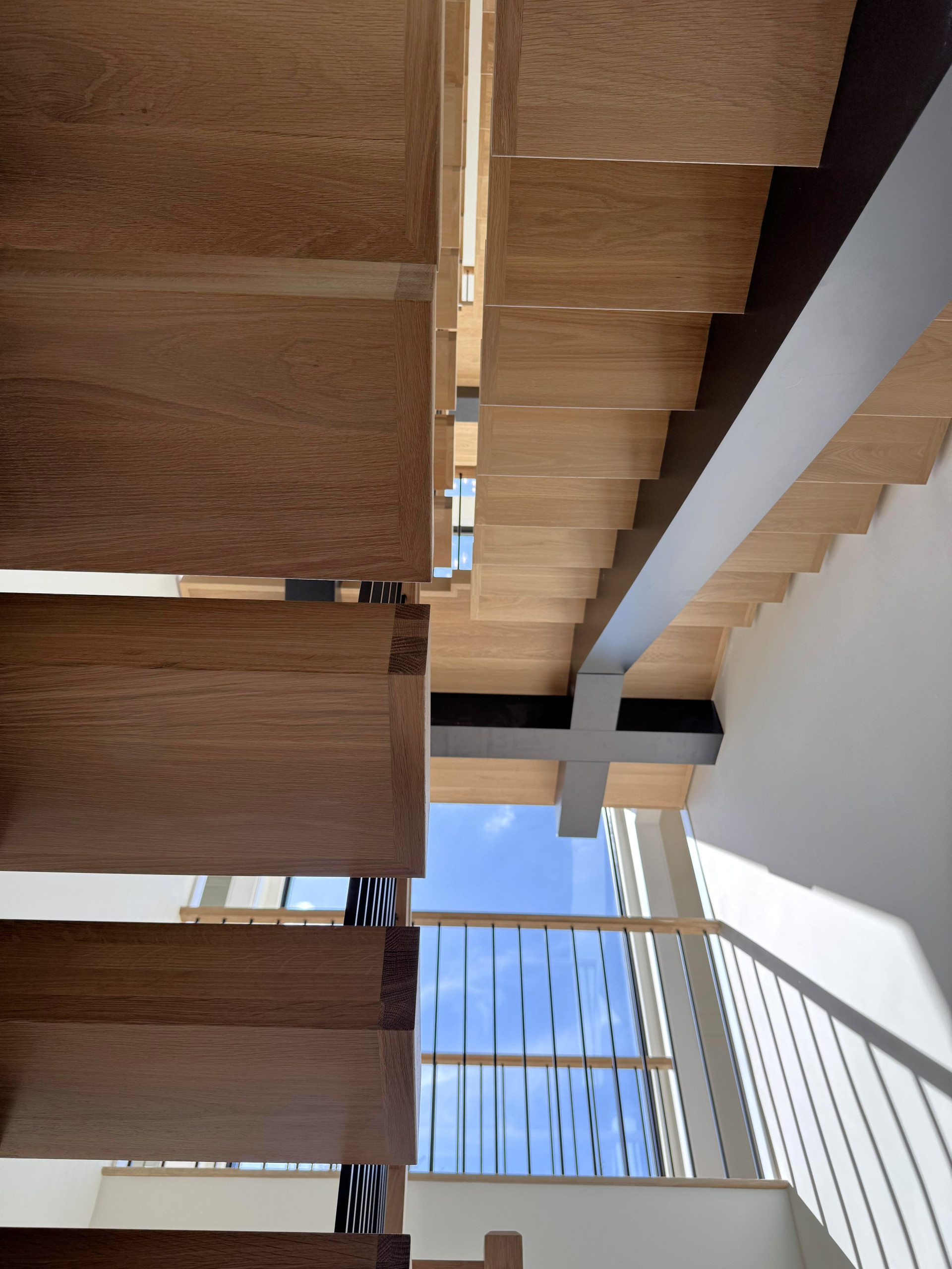 139_Four-Story Modern Staircase, Arlington, VA 22207