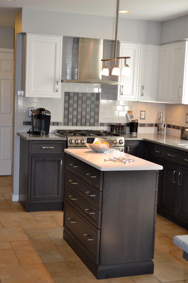 Example of a transitional kitchen design in Baltimore