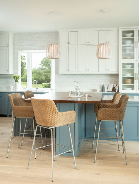 Transitional Kitchen nyklassisk-koekken