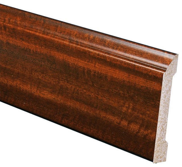 Polystyrene OG Base Moulding, Set of 5, 1/2"x43/16"x96", Mahogany