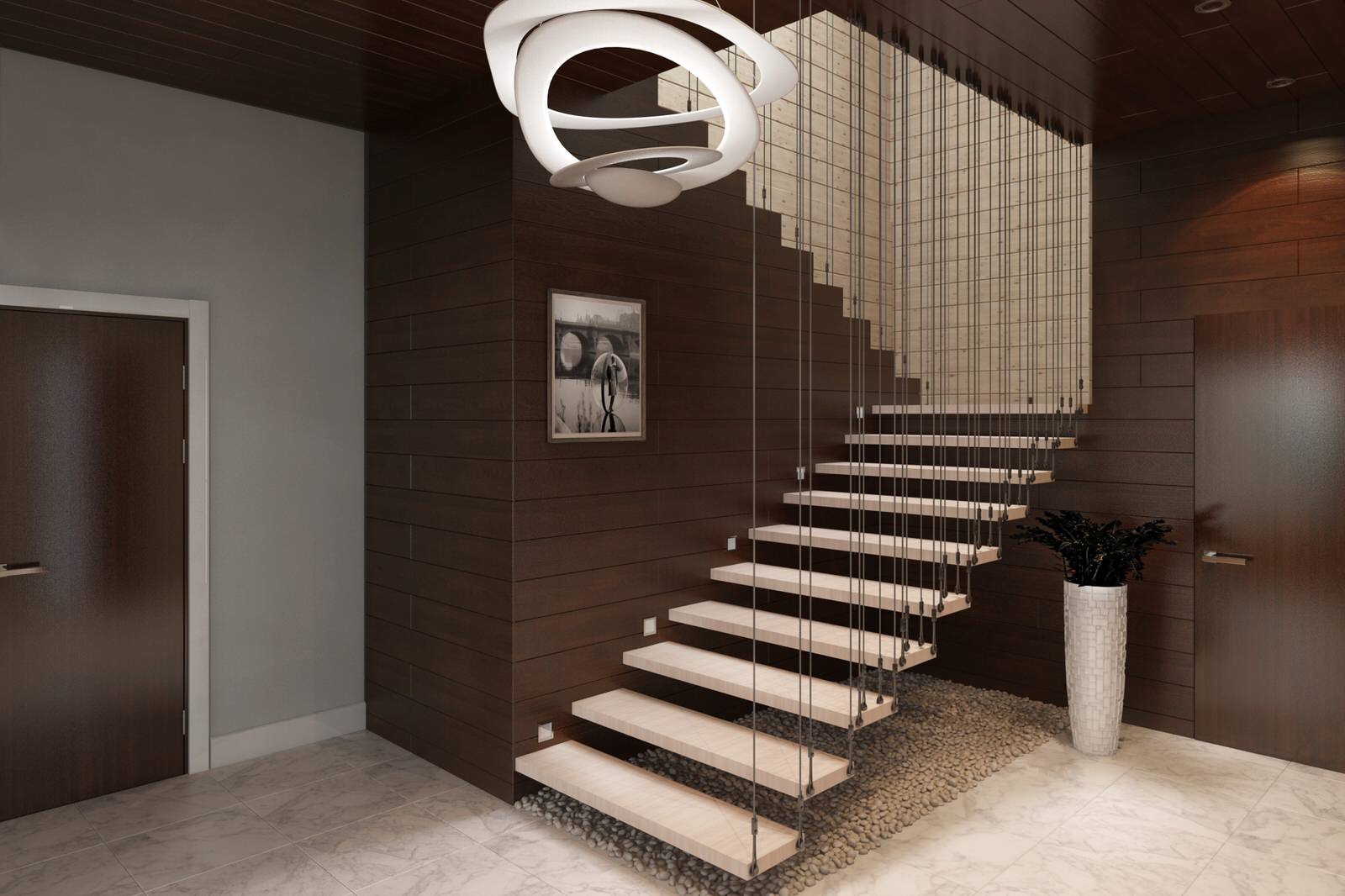 Интерьер загородного дома на Ярославском шоссе