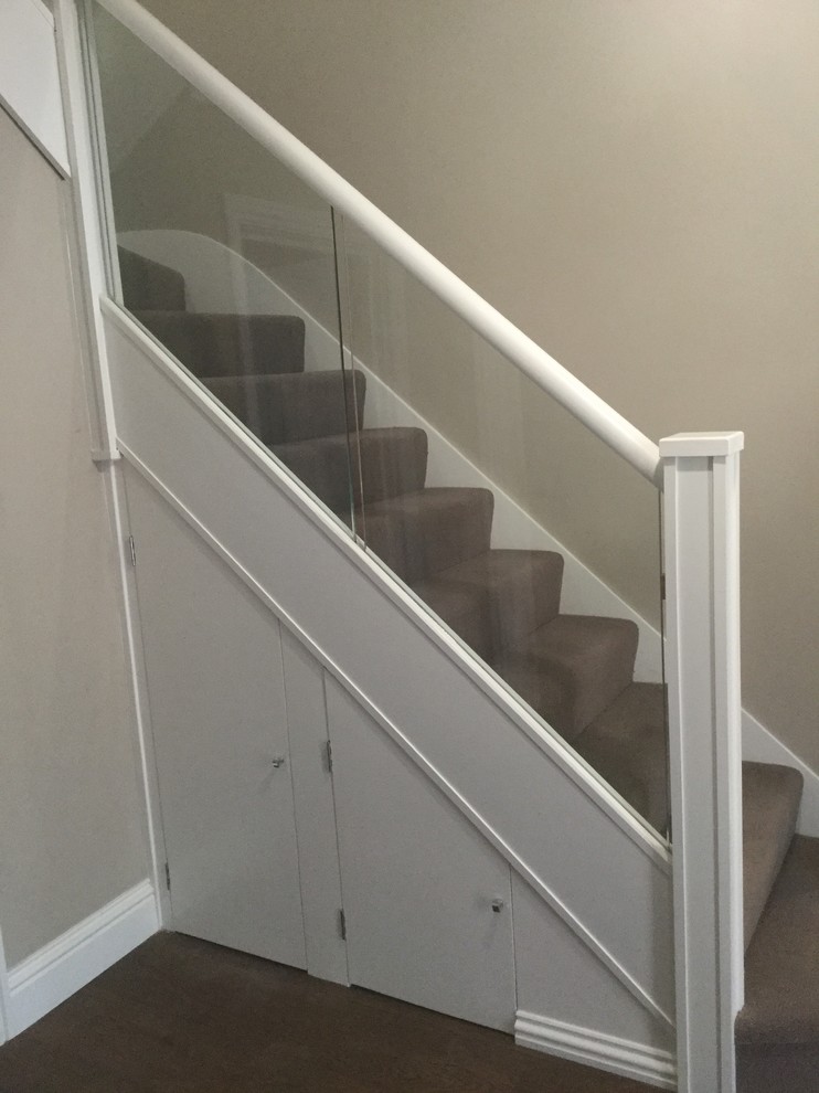 Refurbishment Glass Painted White