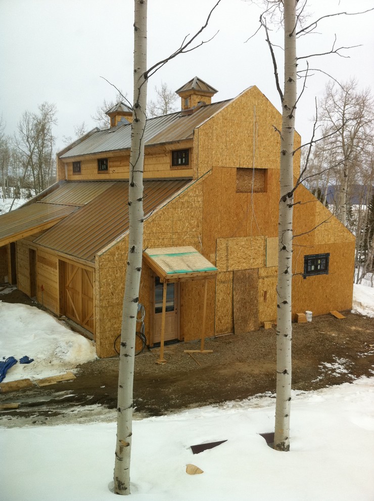 Kremlin Ranch Log Home Build