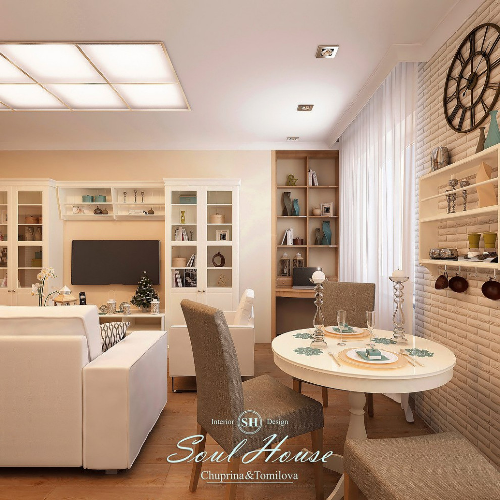 Stylish studio apartment.Стильная квартира студия.