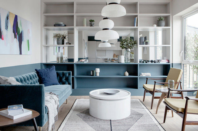 Alcove & TV Units contemporary-living-room