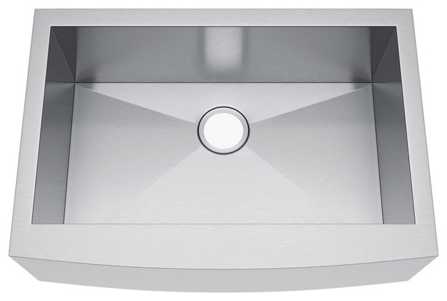 30 X21 Single Bowl Stainless Steel Kitchen Farmhouse A Front 30 X21 Single Bowl Stainless Steel Kitchen Farmhouse A Front Sink