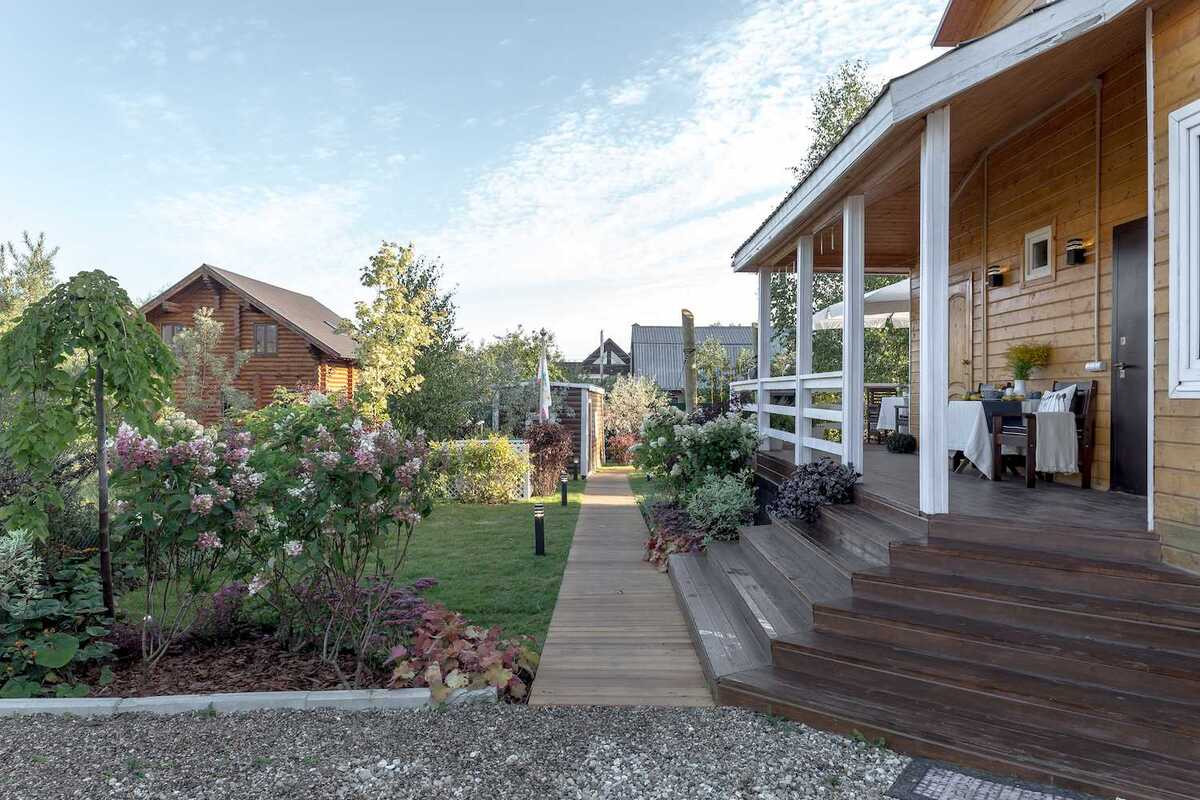 Сад с веревочным парком (Москва - Переделка.ТВ "Дачный ответ")