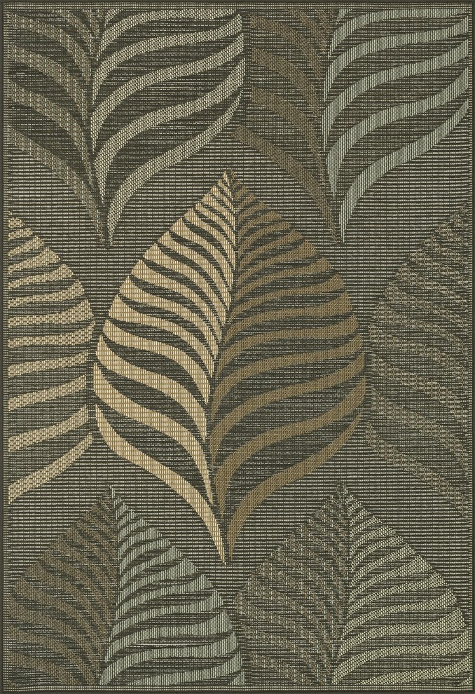 Loloi Rugs LLR-CAPICX-03BR Capri Brown-Multi Transitional Indoor / Outdoor Rug