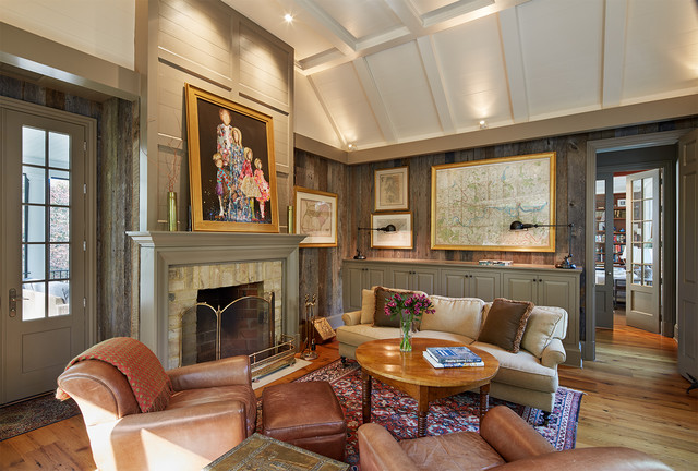Recent Remodels landstil-dagligstue