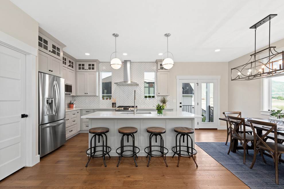 2018 Parade Home - Contemporary - Kitchen - Salt Lake City - by Green ...