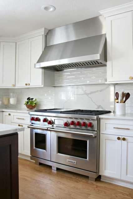 48" Wolf Range moderne-koekken