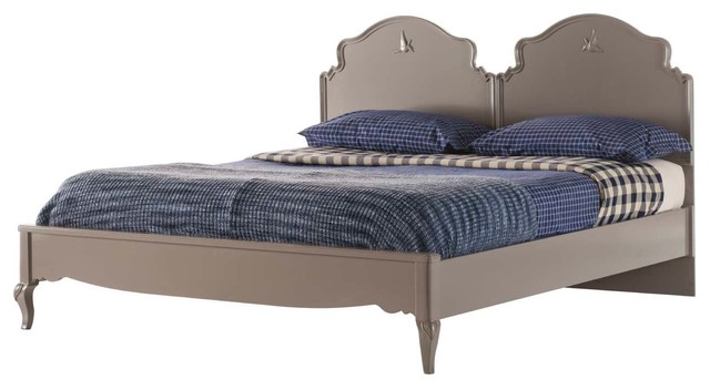 Double Bed Frame, Grey