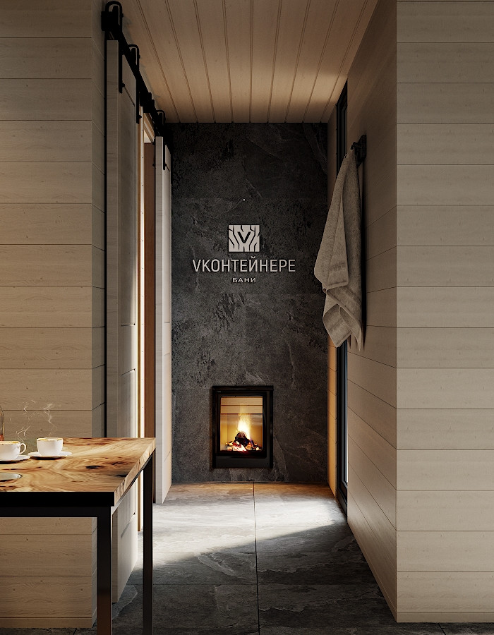 Бани в контейнере