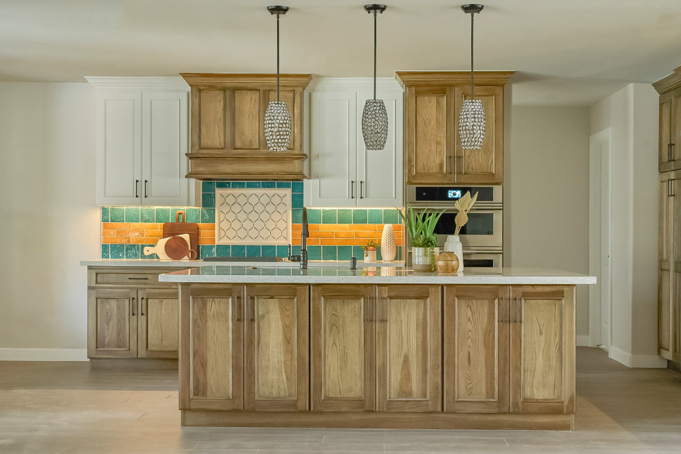 Transitional kitchen photo in Phoenix