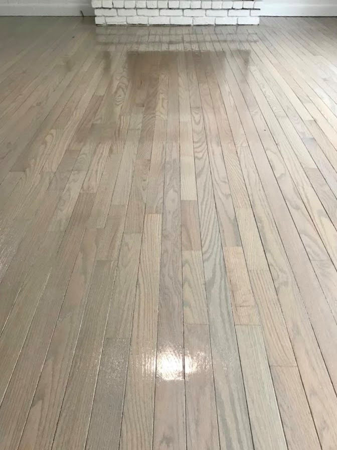Light Grey Stain Hardwood Flooring