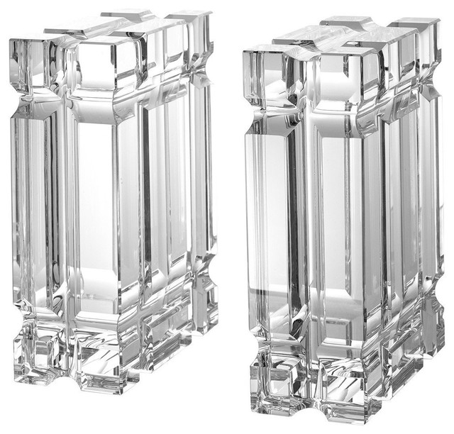 Glass Bookend (set of 2) | Eichholtz Linea