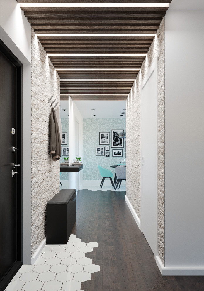 Шоколадный тиффани. Дизайн интерьера квартиры для молодой семьи в г. Энгельс