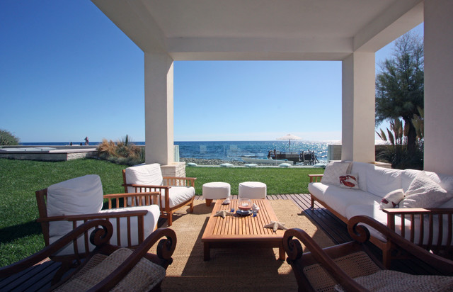 seafront villa mediterraneo-porche