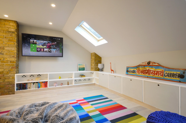 Lounge view trendy-dagligstue