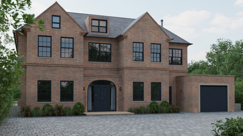 Modern new build in Potten End