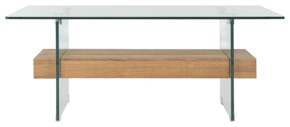 The epitome of elegance, this modern Leah Coffee Table was inspired by the displ