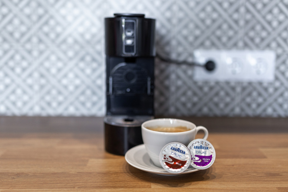 Черно-белый интерьер