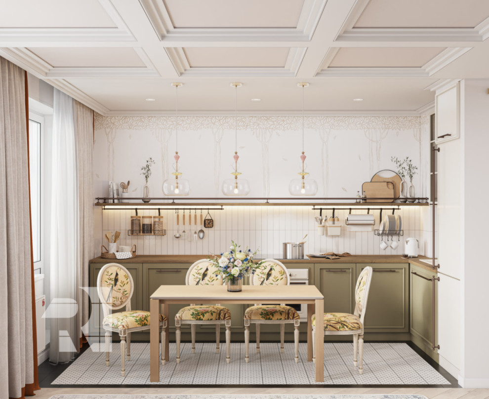 Двухкомнатная квартира в стиле прованс