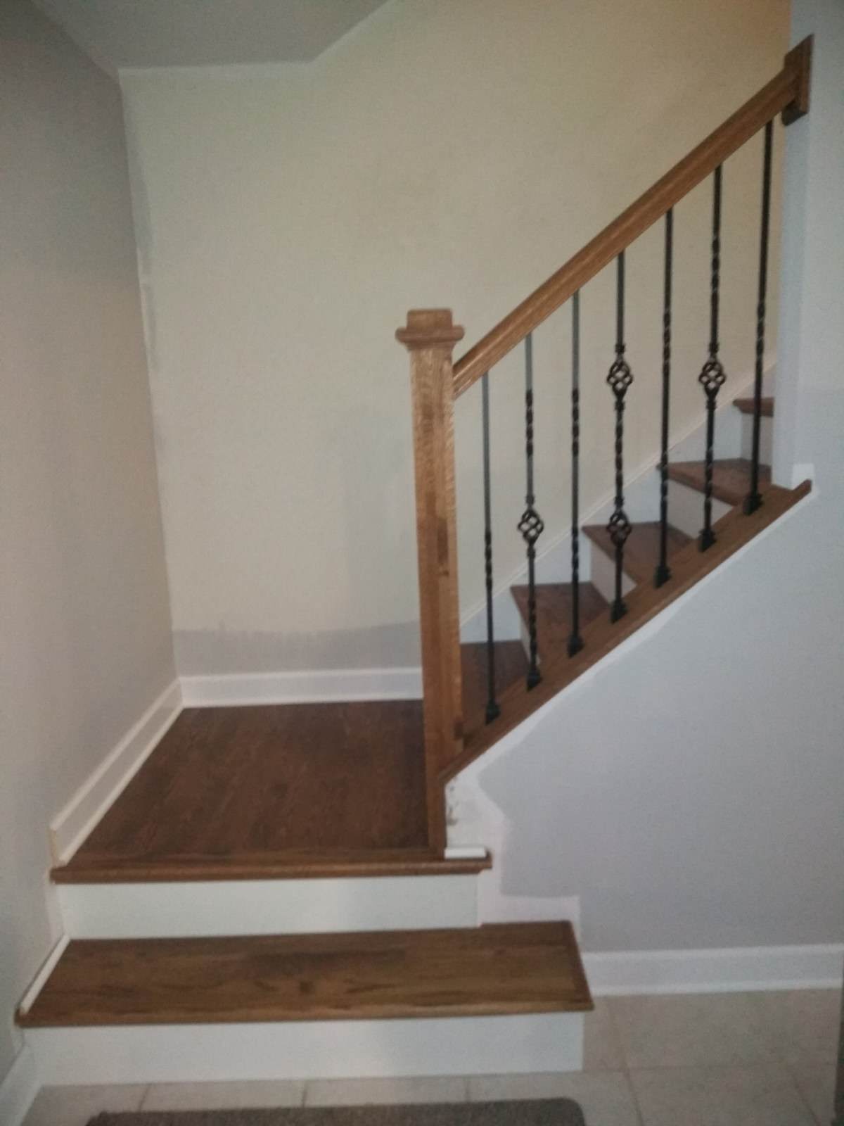 Upgrade old stairs for home-sale