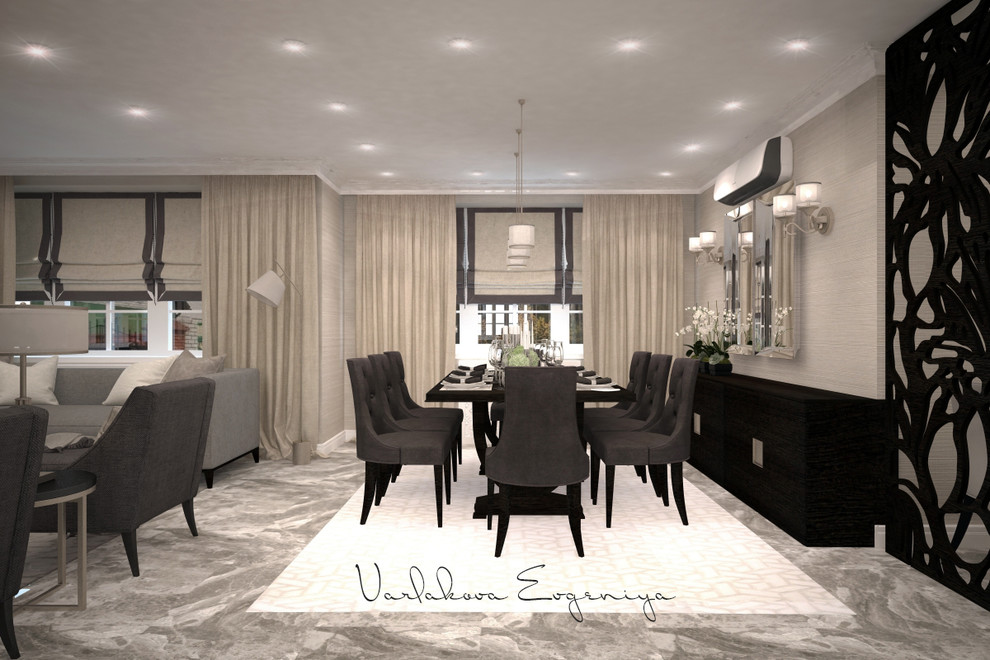 Элегантный интерьер частного дома