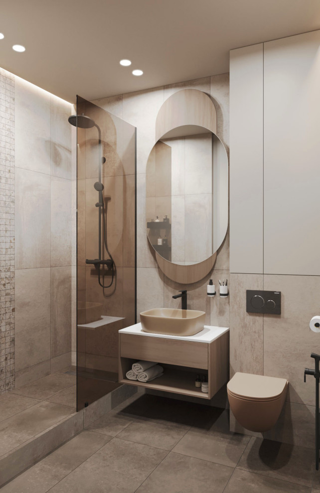 Двух комнатная квартира в стиле эко минимализм. 2023-24 г