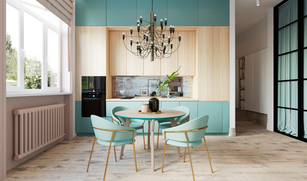 Квартира с потолками 3.4 м для молодой пары