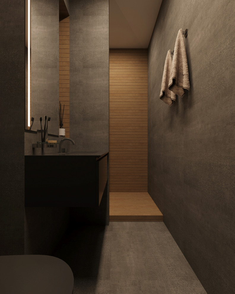 Интерьер в современном стиле в ЖК БИГ ТАЙМ