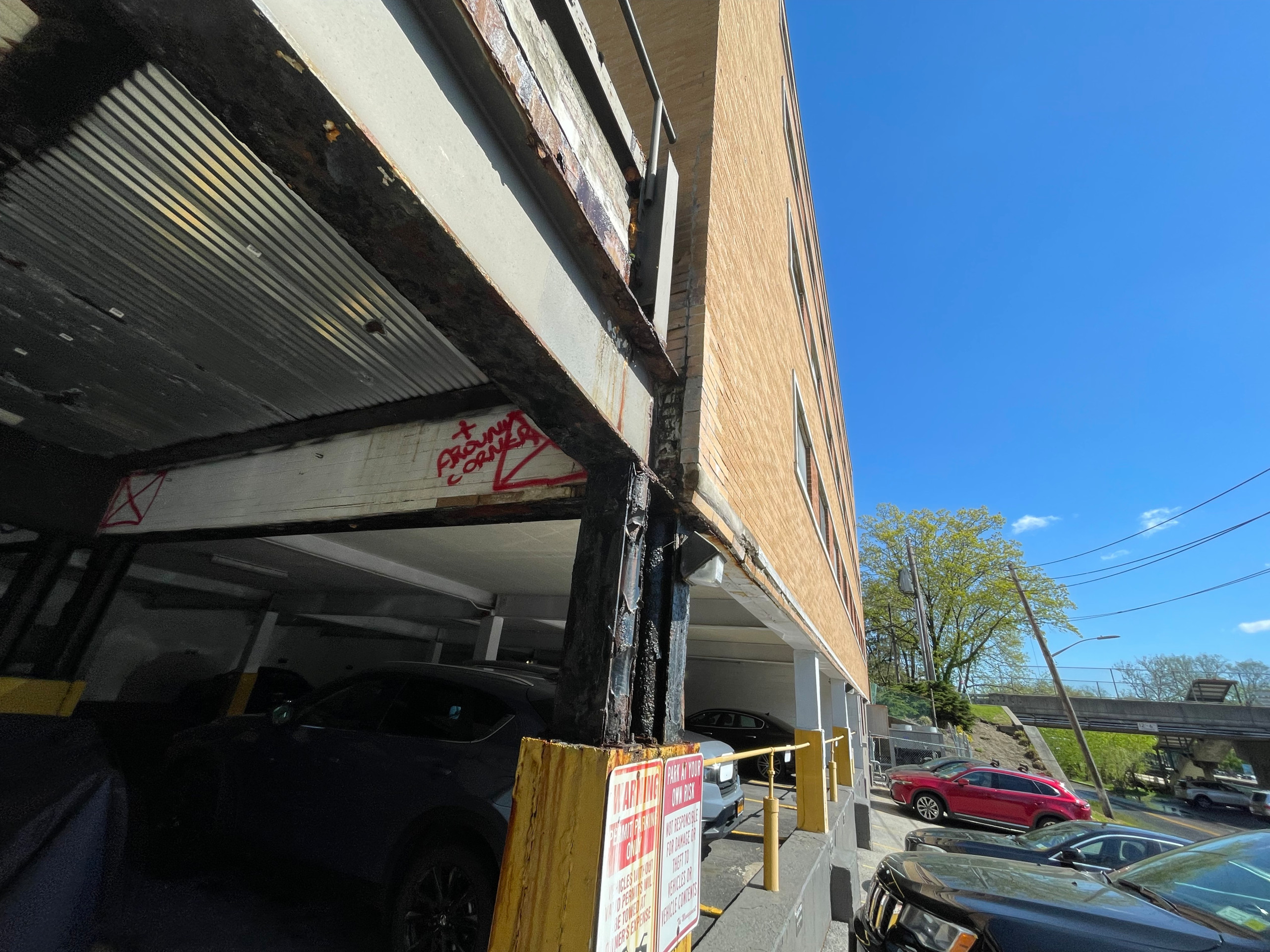 Temporary Parking Structure reinforcement [Shoring]