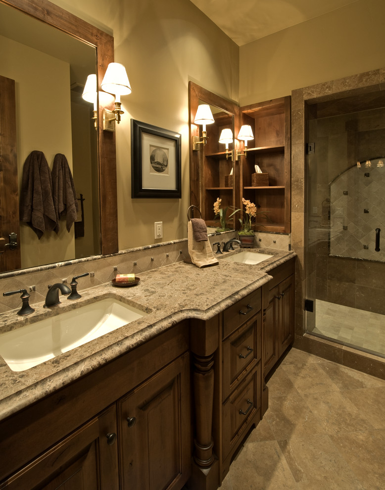 Bathroom - rustic bathroom idea