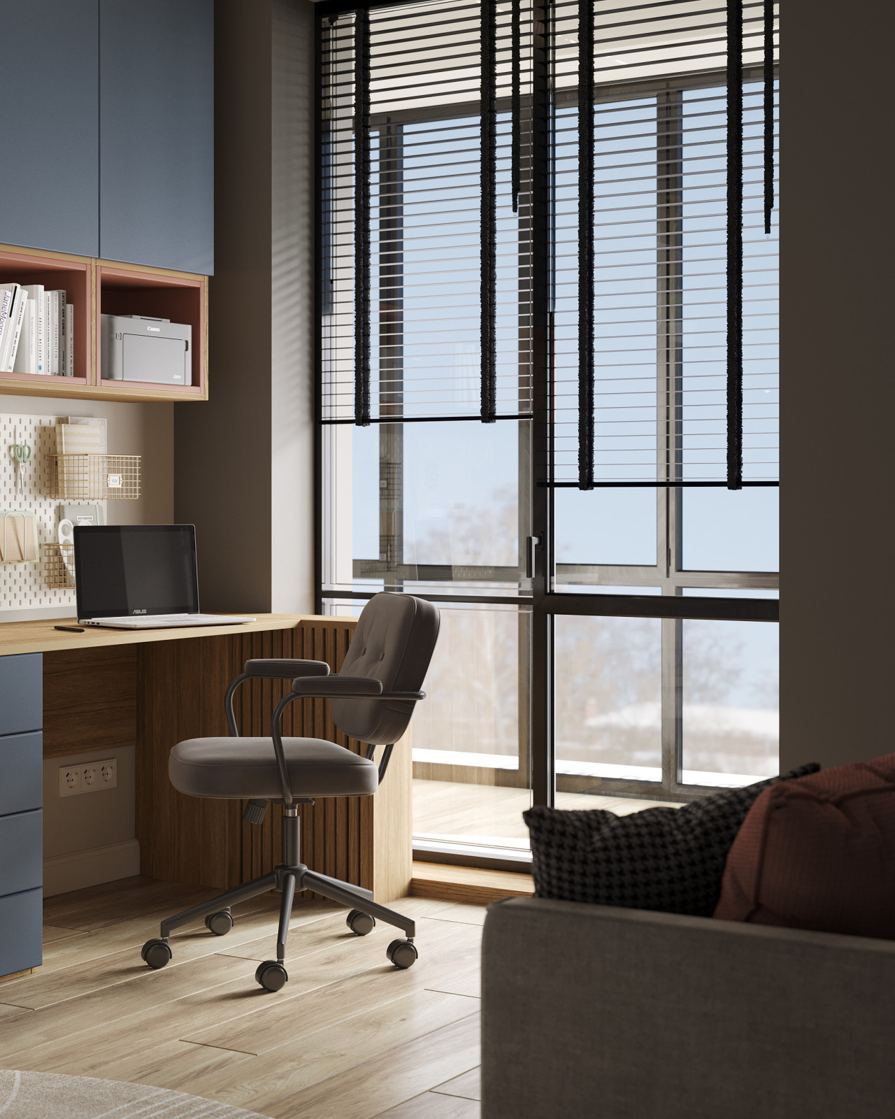 Уютная 2-х к.кв. с яркими оттенками