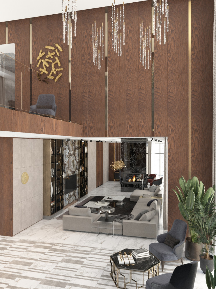 Интерьеры дома в пос.Ренессанс