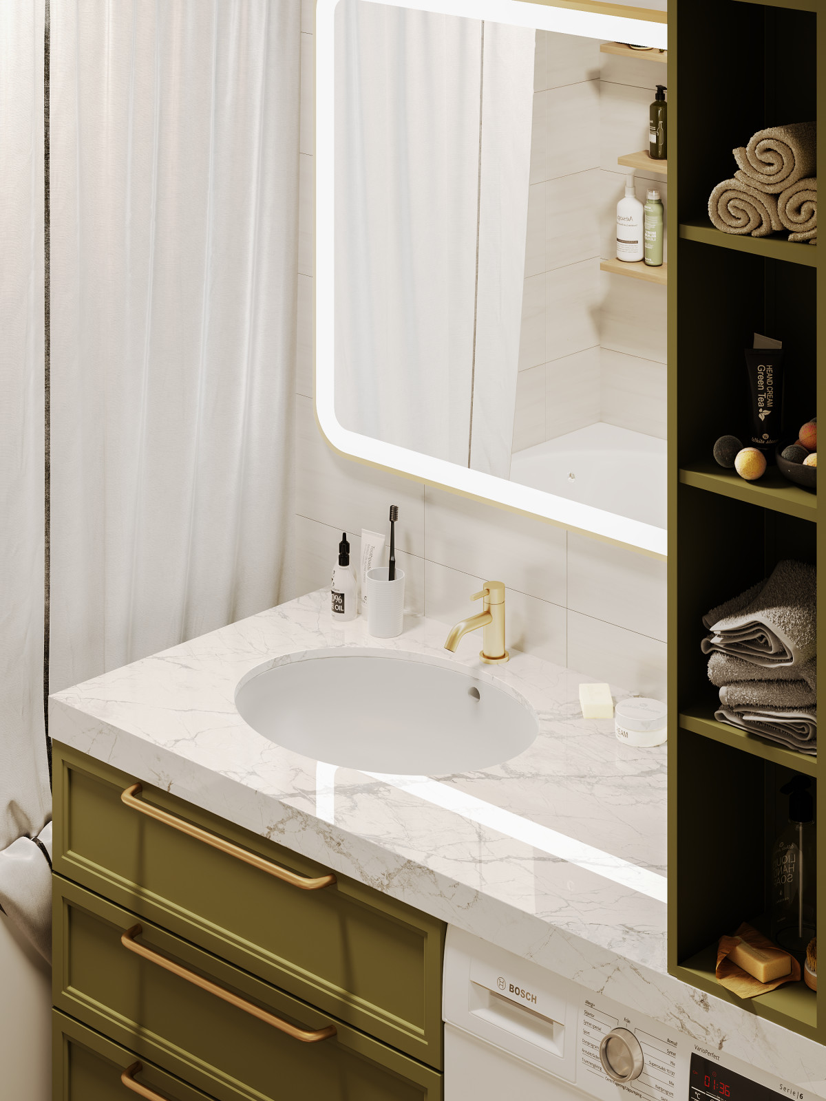 Дизайн-проект однокомнатной квартиры