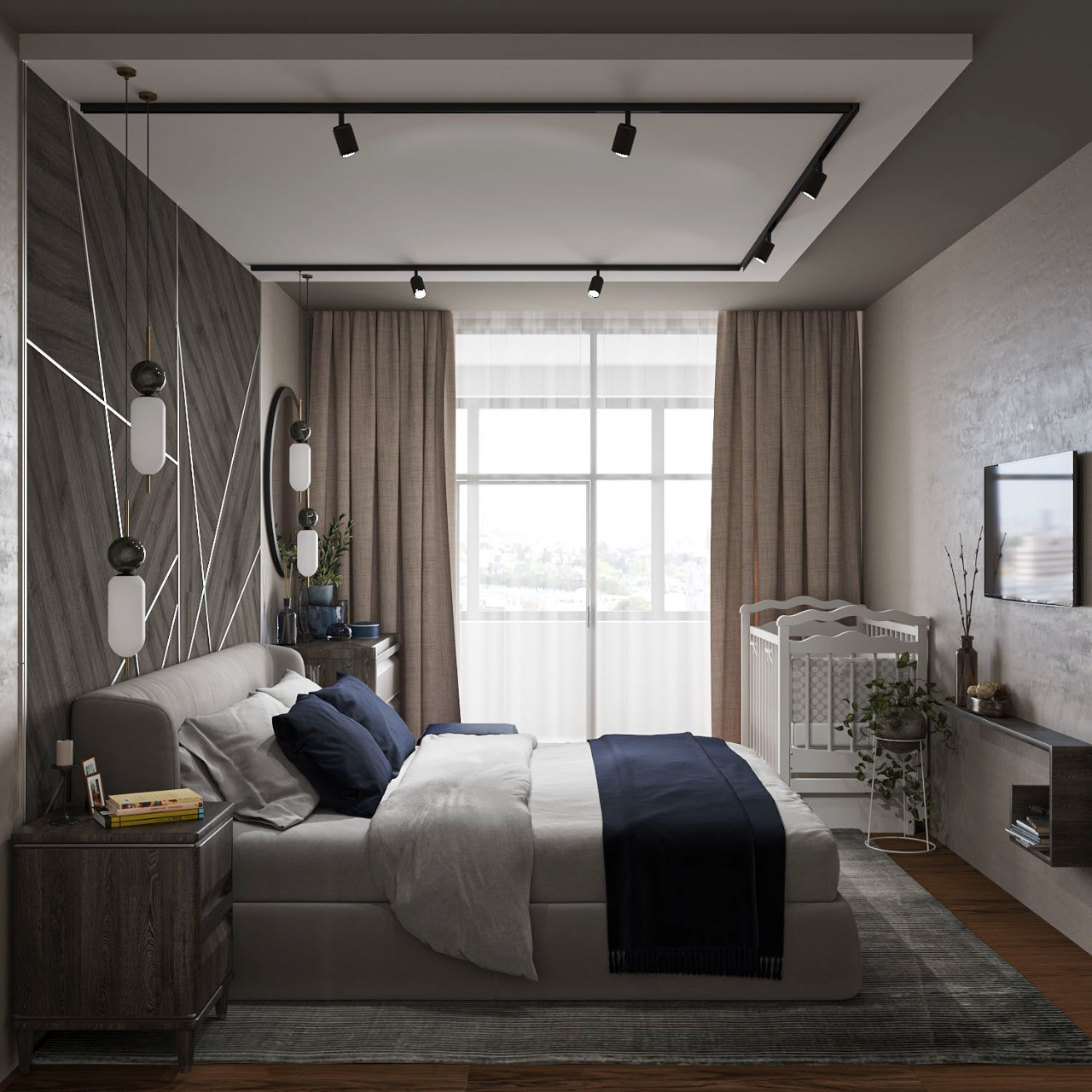 Мастер спальня